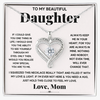Love You Always Necklace for Daughter from Mom - Mother's Day Gift