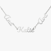 Multiple Name Necklace - Mother's Day Gift for Her