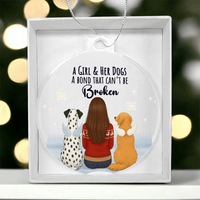 Acrylic Bulb Ornament - TreasuredTale