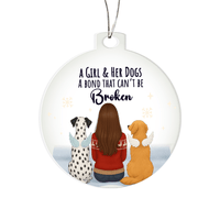 Acrylic Bulb Ornament - TreasuredTale