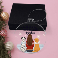 Acrylic Bulb Ornament - TreasuredTale