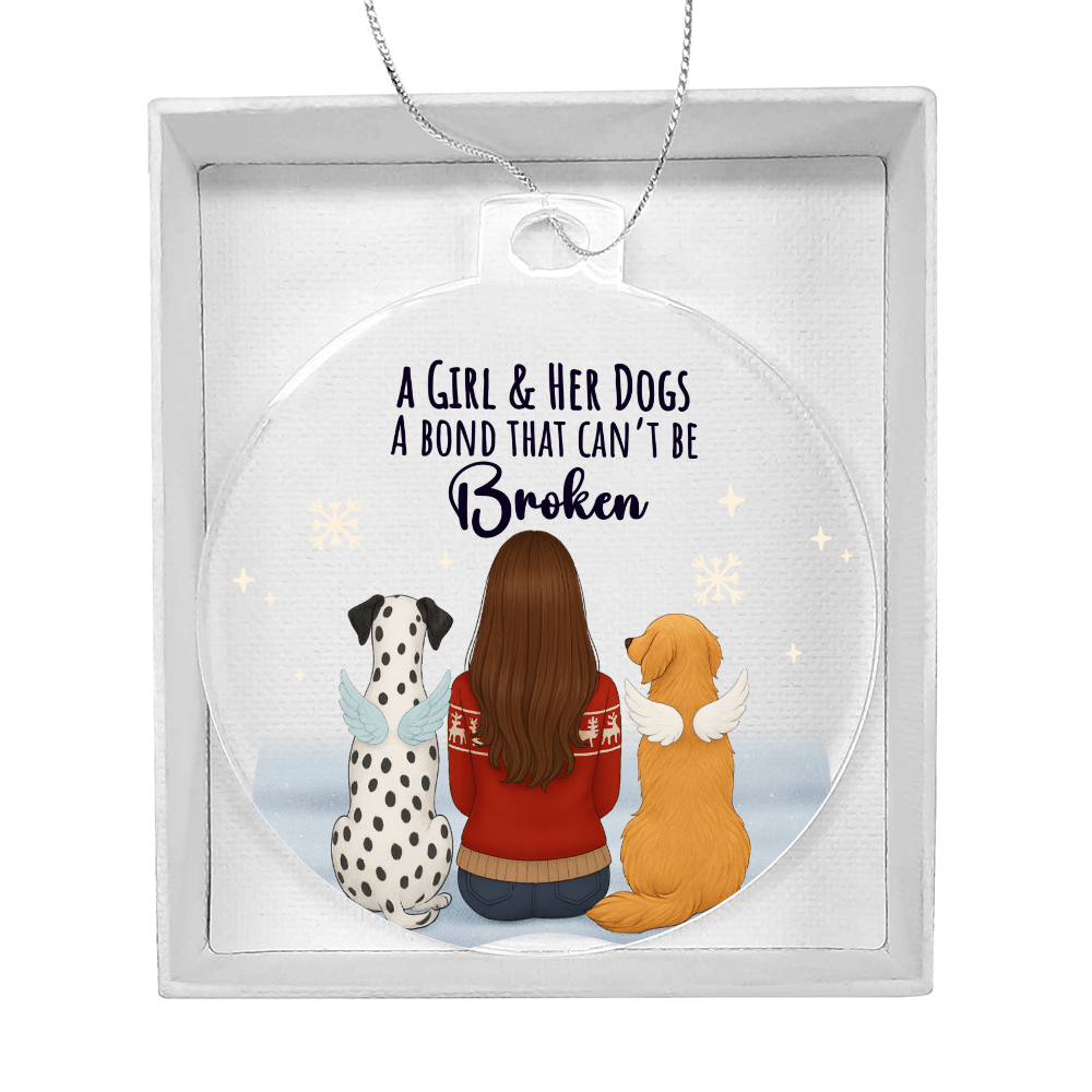 Acrylic Bulb Ornament - TreasuredTale