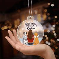 Acrylic Bulb Ornament - TreasuredTale