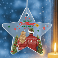 Acrylic Star Ornament - TreasuredTale