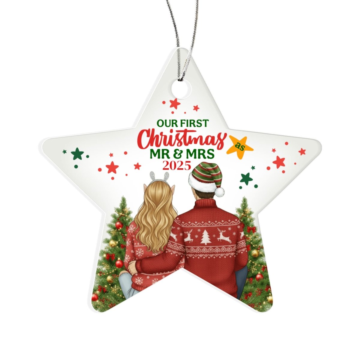 Acrylic Star Ornament - TreasuredTale