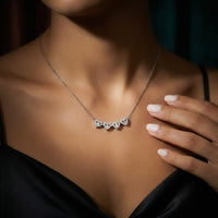 Magnetic Hearts Necklace - Graduation