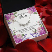 Funny Magnetic Hearts Necklace for Stepmother / Bonus Mom - Mother's Day Gift