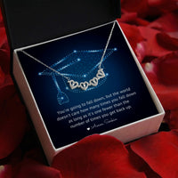 Magnetic Hearts Necklace - Graduation