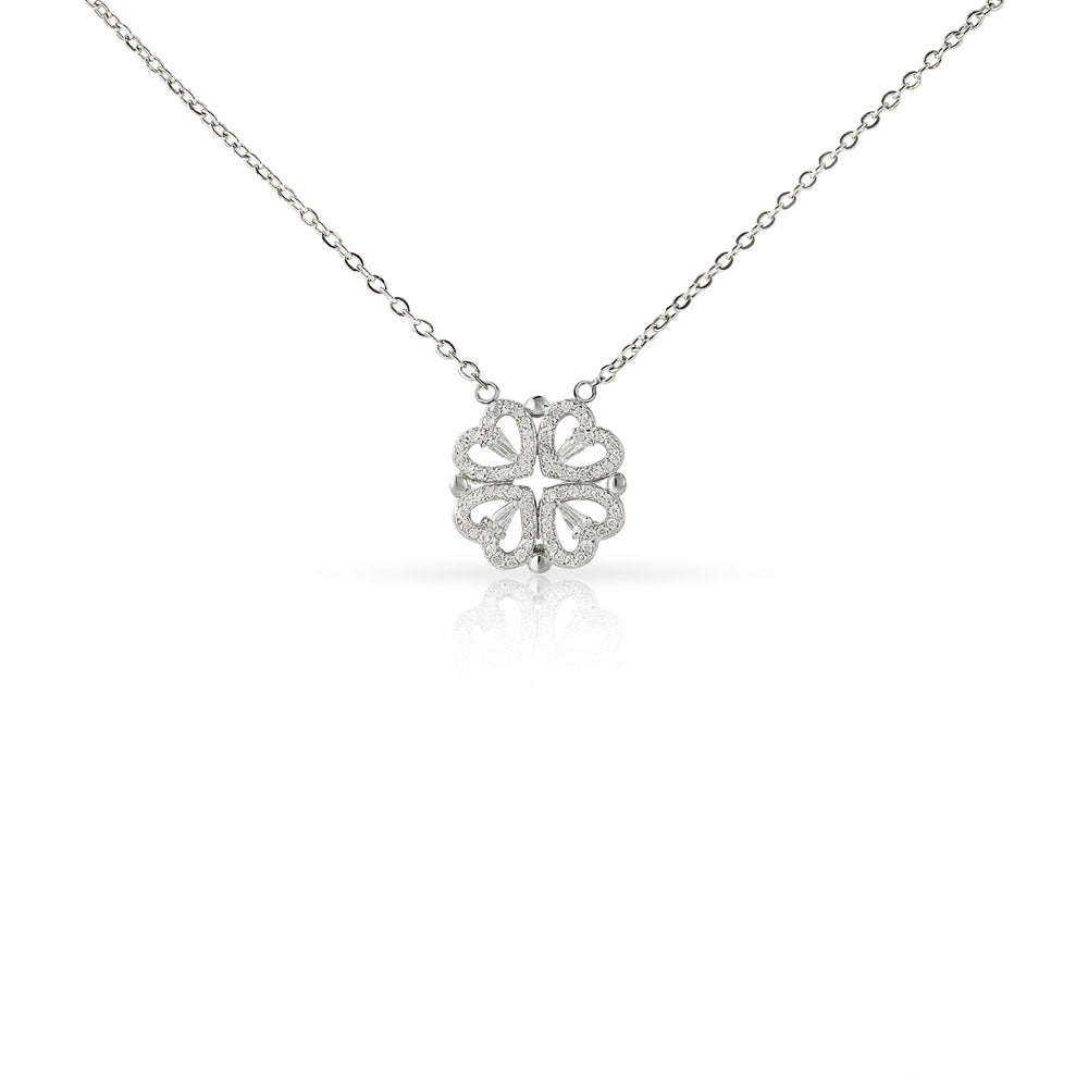 Magnetic Hearts Necklace - Graduation