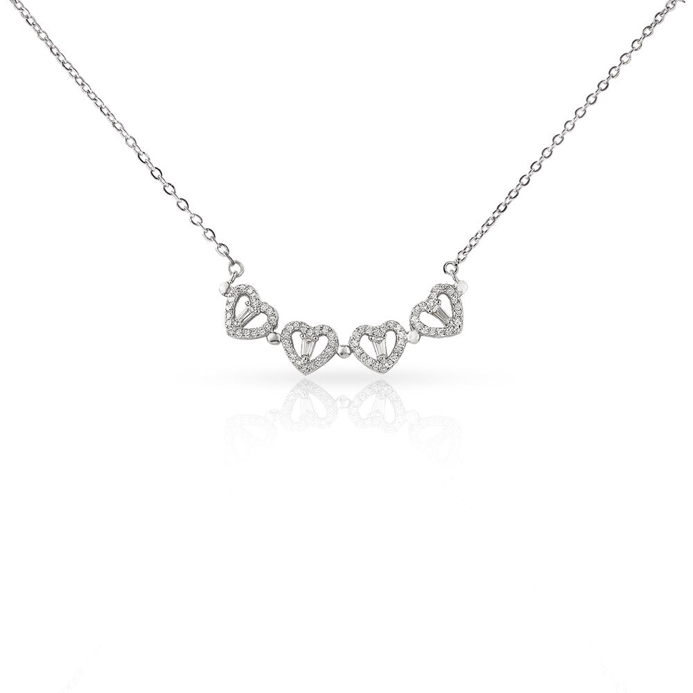 Magnetic Hearts Necklace - Graduation
