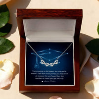 Magnetic Hearts Necklace - Graduation