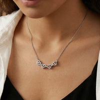 Magnetic Hearts Necklace - Mother's Day Gift for Her