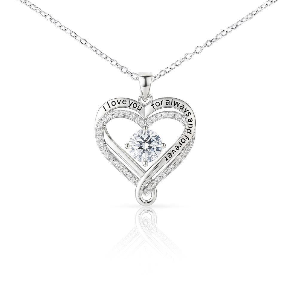 Love You Always Necklace for Daughter from Mom - Mother's Day Gift