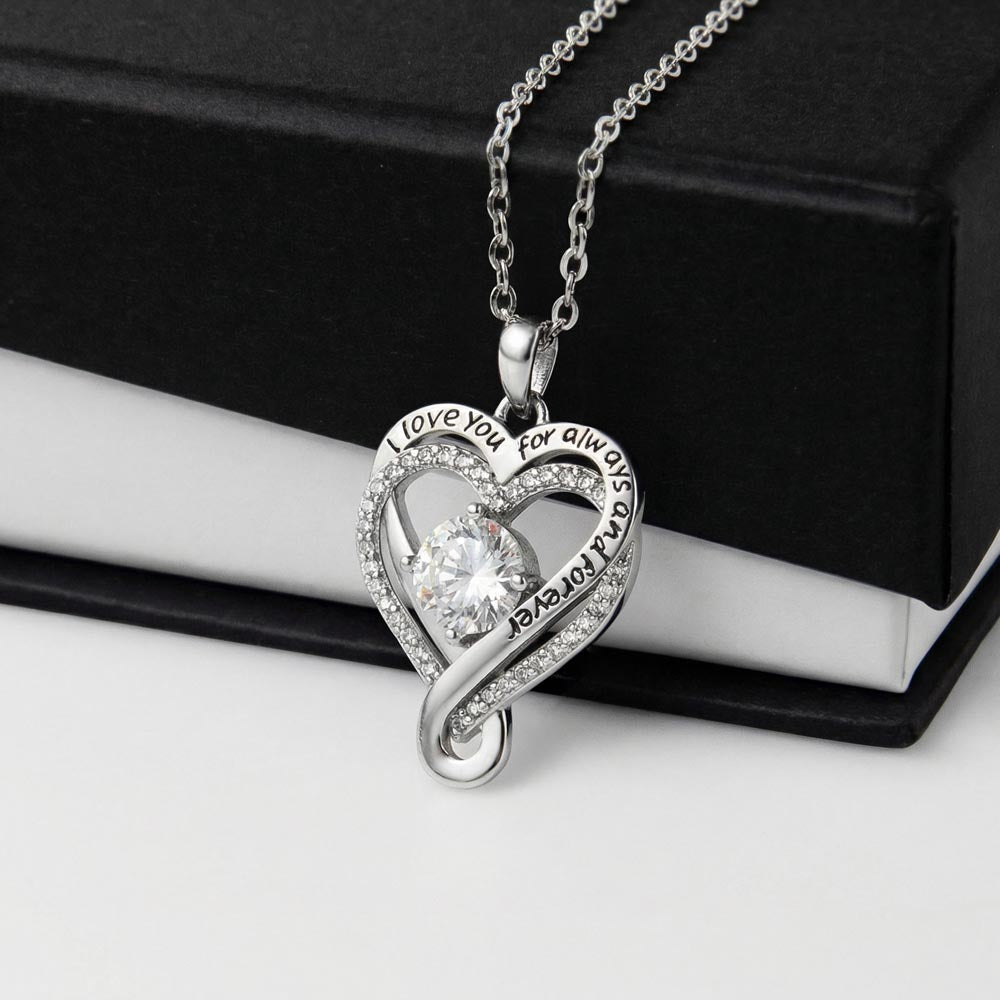 Love You Always Necklace for Daughter from Mom - Mother's Day Gift