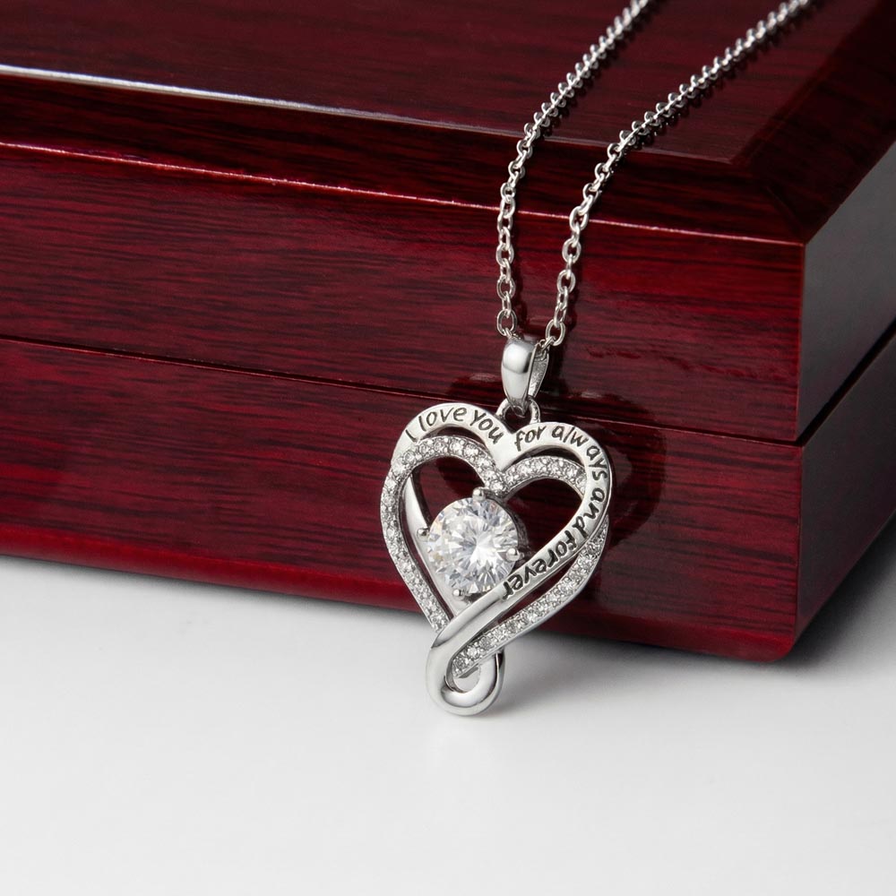 Love You Always Necklace for Daughter from Mom - Mother's Day Gift