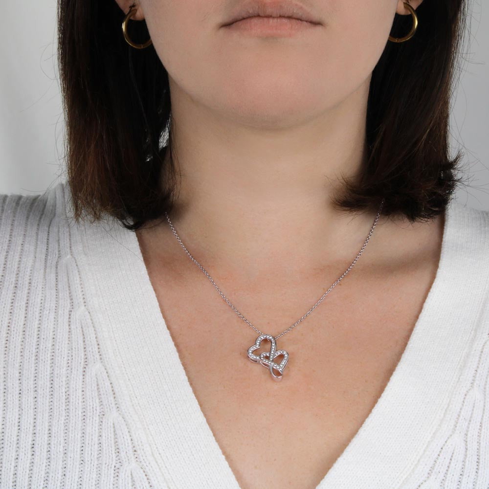 Heart-to-Heart Pendant Necklace for Stepmother / Bonus Mom - Mother's Day Gift