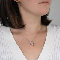 Heart-to-Heart Pendant Necklace for Stepmother / Bonus Mom - Mother's Day Gift