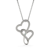 Heart-to-Heart Pendant Necklace for Stepmother / Bonus Mom - Mother's Day Gift