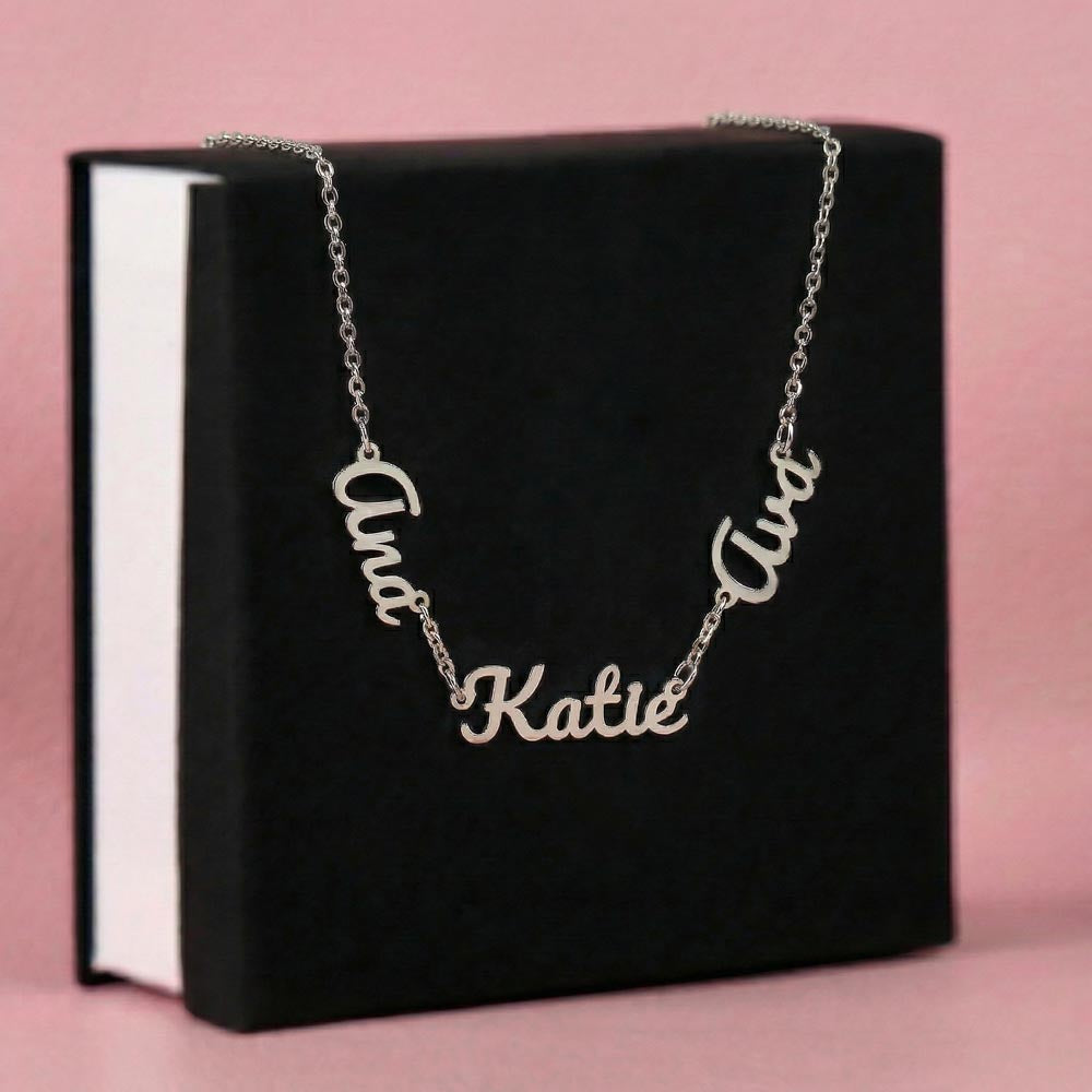 Multiple Name Necklace - Mother's Day Gift for Her