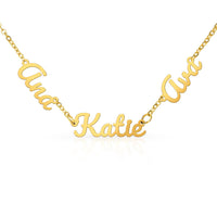 Multiple Name Necklace - Mother's Day Gift for Her