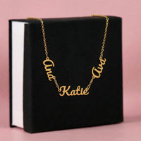 Multiple Name Necklace - Mother's Day Gift for Her