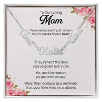 Multiple Name Necklace for Mom - Mother's Day Gift