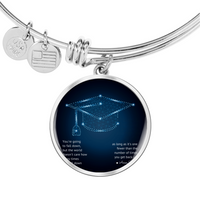 Buyer Upload Luxury Circle Bangle - Graduation, You Get Back Up