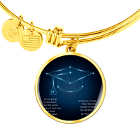 Buyer Upload Luxury Circle Bangle - Graduation, You Get Back Up