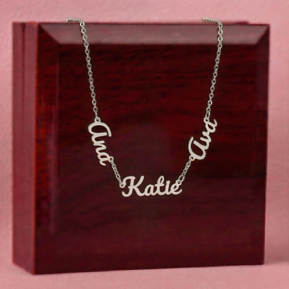 Multiple Name Necklace - Mother's Day Gift for Her