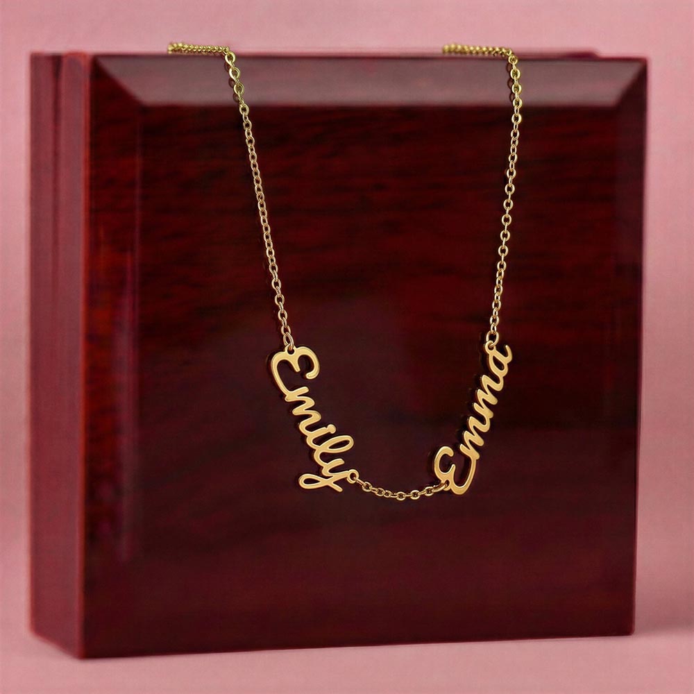 Multiple Name Necklace - Mother's Day Gift for Her