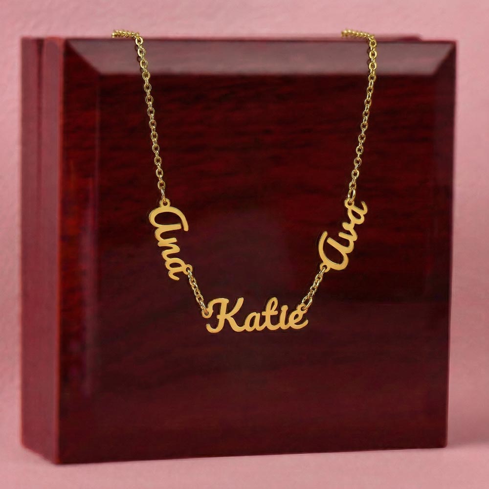 Multiple Name Necklace - Mother's Day Gift for Her