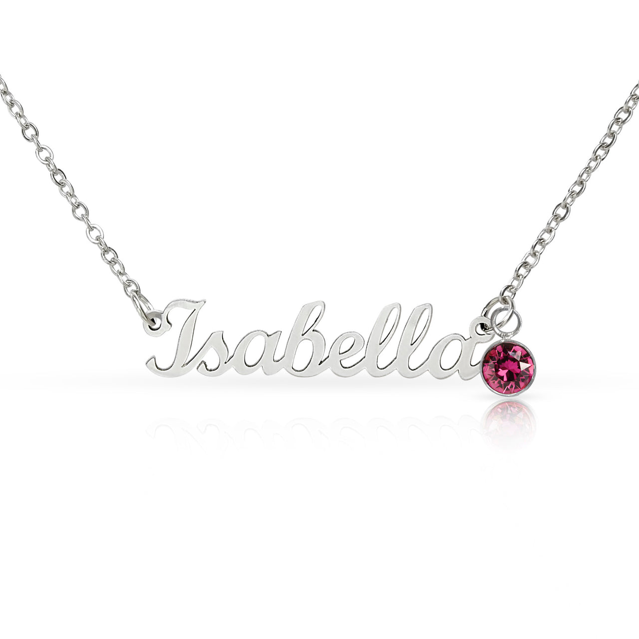 Custom Name Necklace with Birthstone - Mother's Day Gift for Her