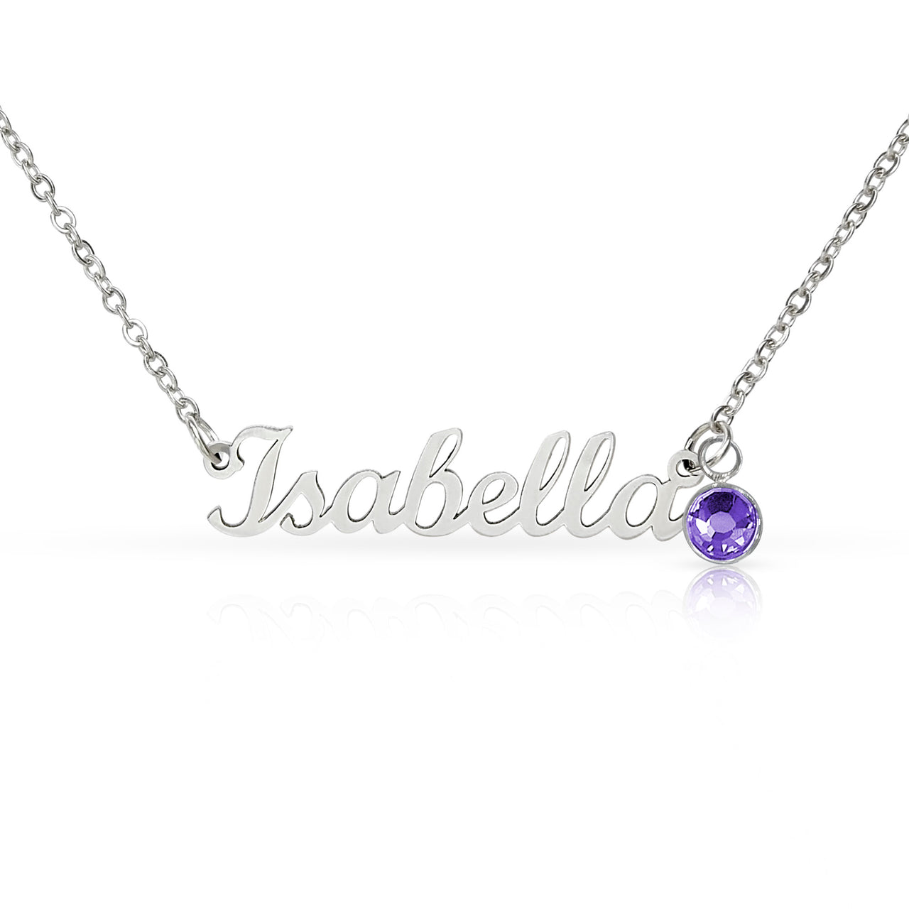 Custom Name Necklace with Birthstone - Mother's Day Gift for Her