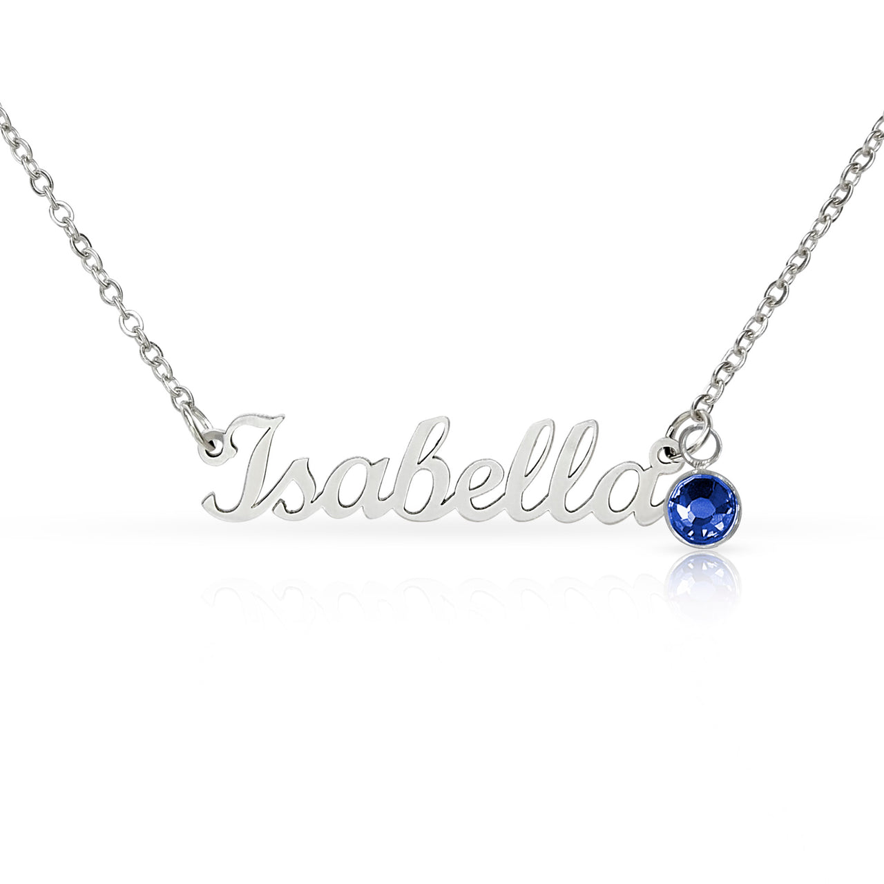 Custom Name Necklace with Birthstone - Mother's Day Gift for Her