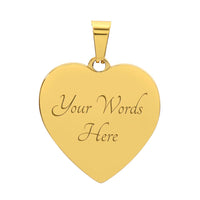 Luxury Graphic Heart Necklace for Mom - Mother's Day Gift - My Precious Mom My Best Friend & Confidant