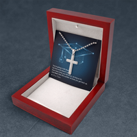Artisan Cross Necklace with Ball Chain - Graduation, You Get Back Up