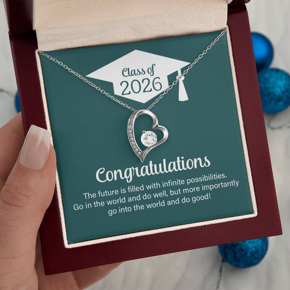 Forever Love Necklace - Go Into The World And Do Well