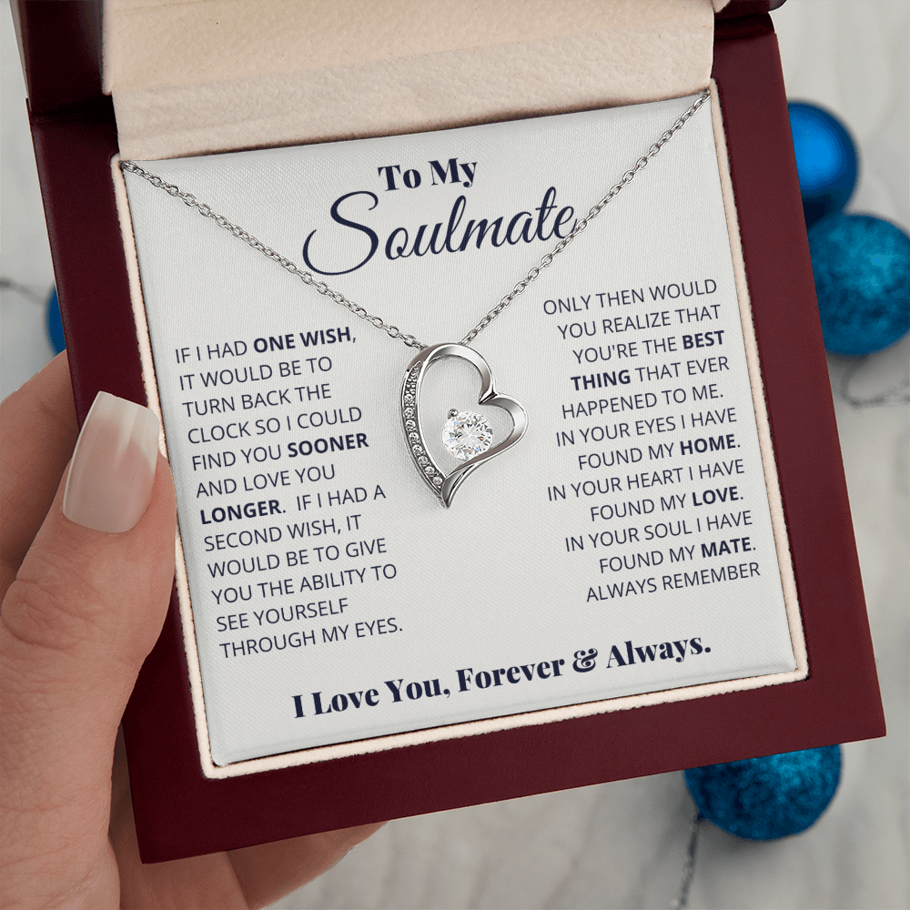 Forever Love Necklace for Soulmate - Mother's Day Gift