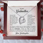 Love Knot Necklace - Godmother - 2 - TreasuredTale