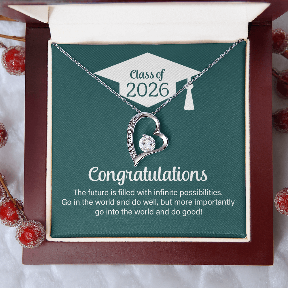 Forever Love Necklace - Go Into The World And Do Well