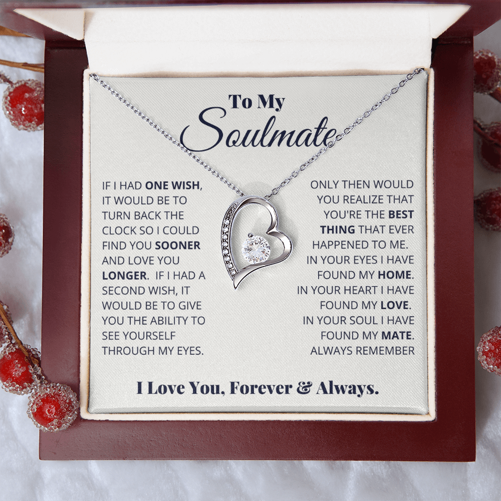 Forever Love Necklace for Soulmate - Mother's Day Gift