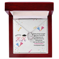 Forever Love Necklace - Senior Graduation, Gift for Daughter