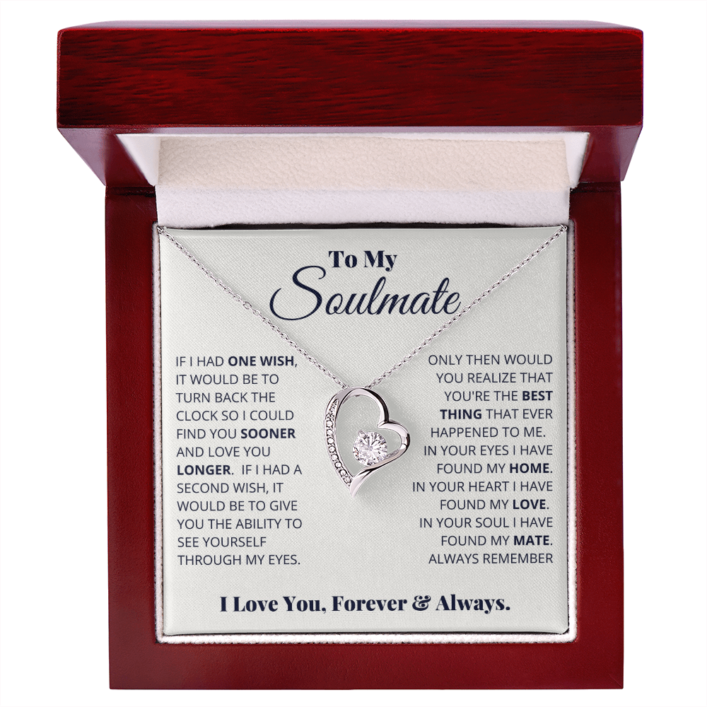Forever Love Necklace for Soulmate - Mother's Day Gift