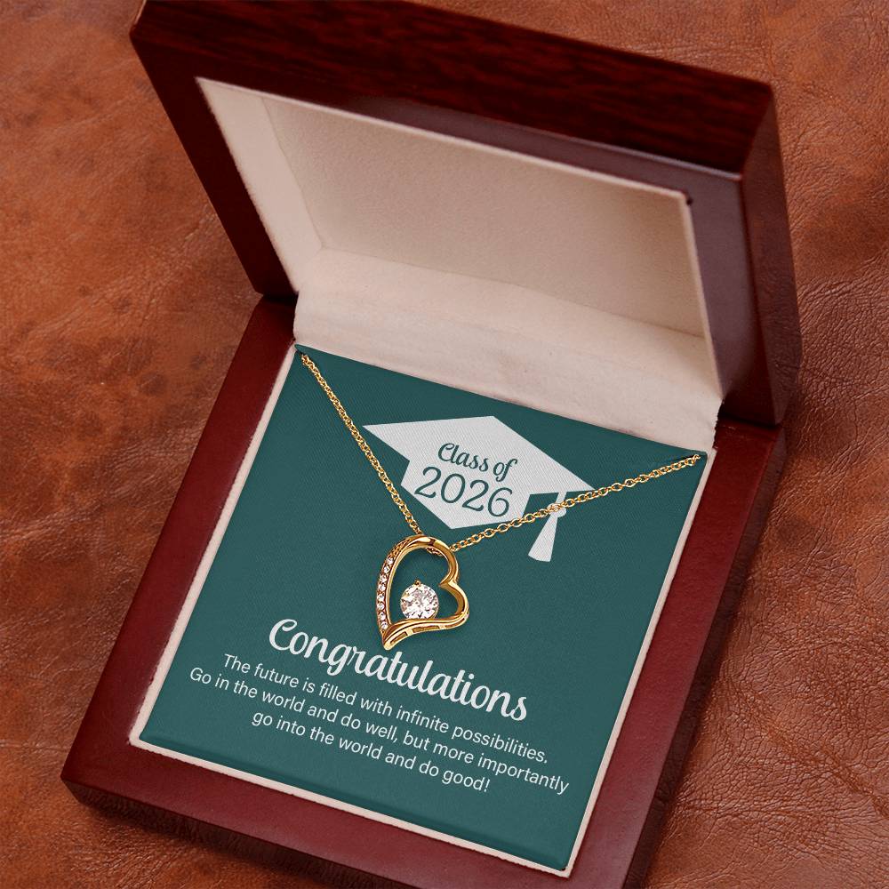 Forever Love Necklace - Go Into The World And Do Well
