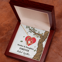 Mother & Daughter Forever Love Necklace - TreasuredTale