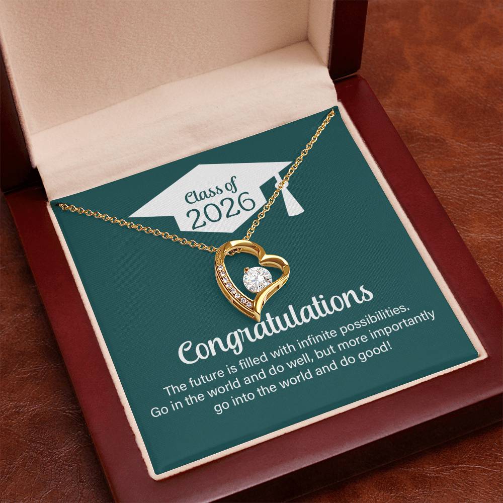 Forever Love Necklace - Go Into The World And Do Well