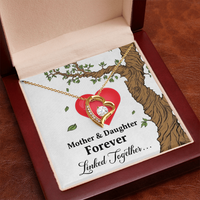 Forever Love Necklace for Mom from Daughter - Mother's Day Gift - Mother & Daughter Forever