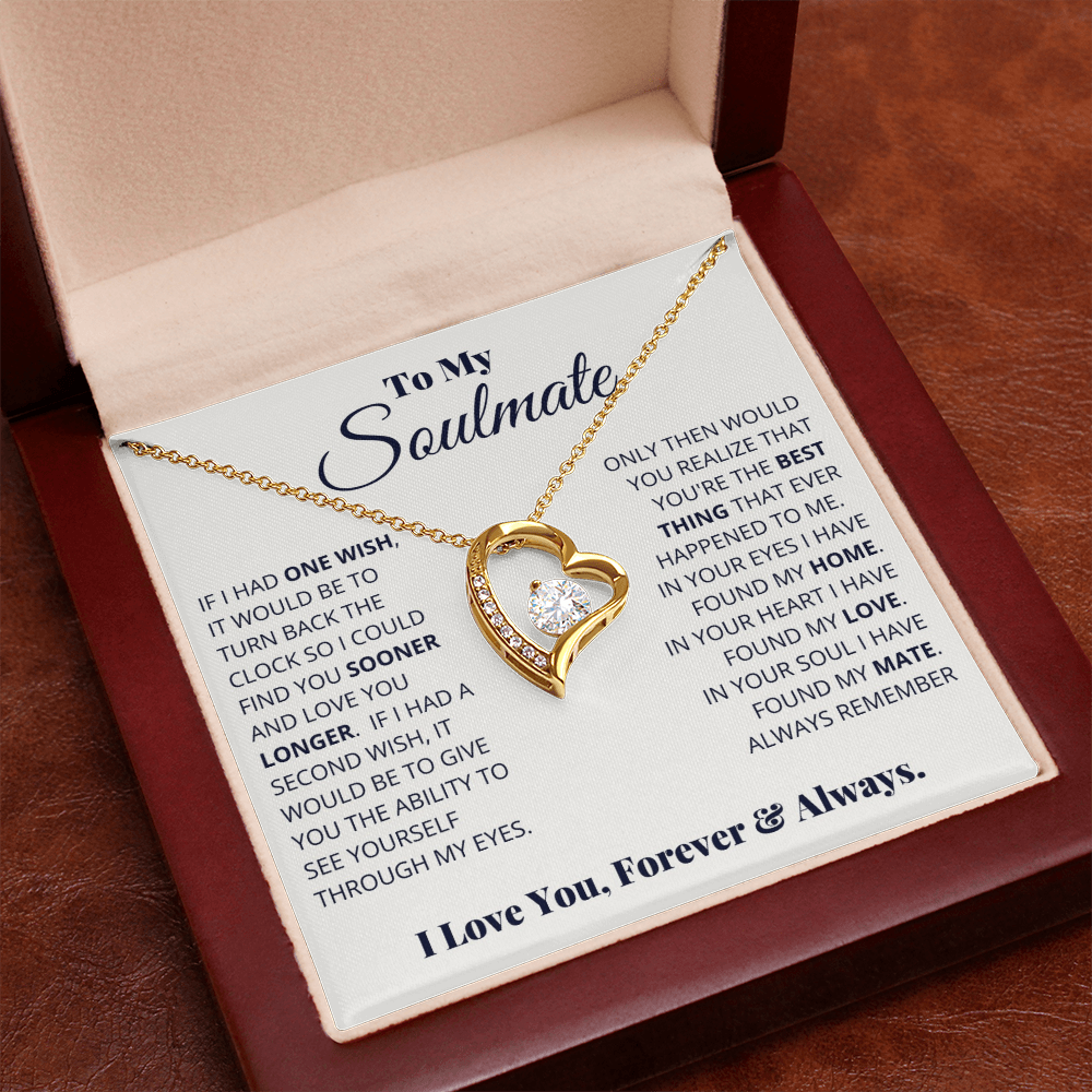Forever Love Necklace for Soulmate - Mother's Day Gift