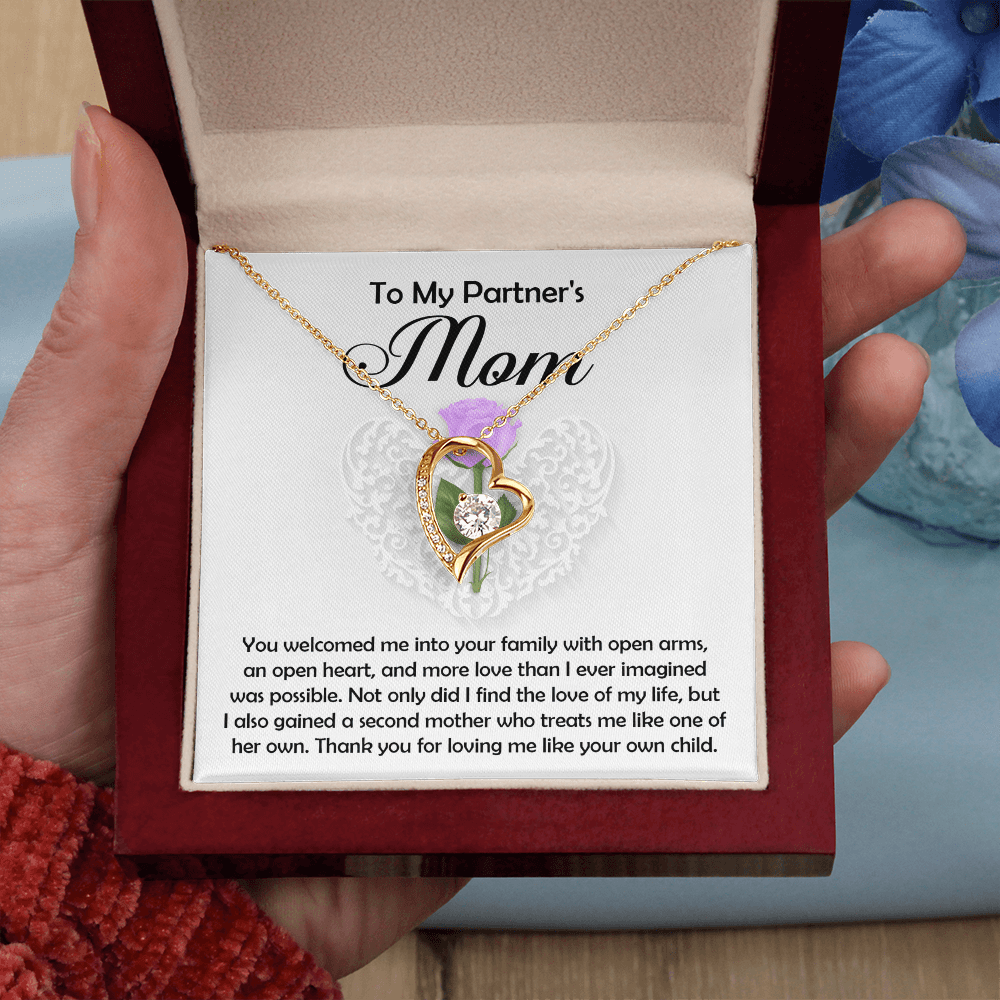 Forever Love Necklace – Partner's Mom Gift - TreasuredTale