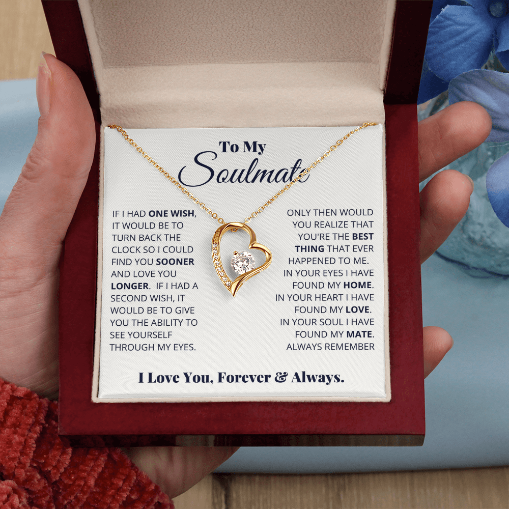 Forever Love Necklace for Soulmate - Mother's Day Gift